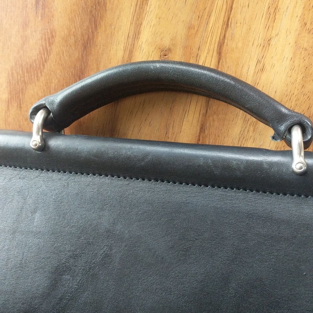 Vintage Coach Beekman Black Satchel/Briefcase -Rare Find - Picture 14 of 16